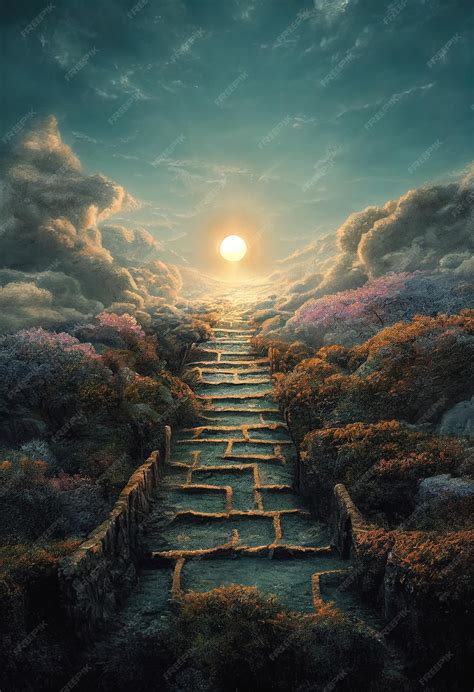 Premium Photo | Beautiful dramatic mysterious landscape with spiritual