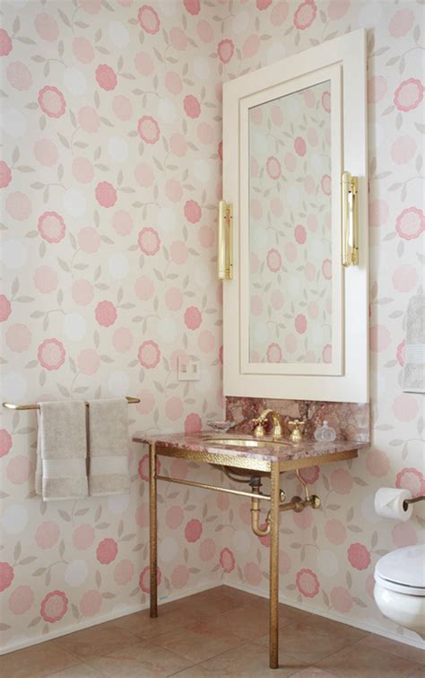 Guest Post: Wallpapered Washrooms from Brunch at Saks | lark & linen