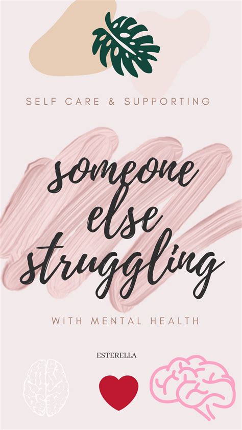 Helping Someone Struggling With Their Mental Health Esterella