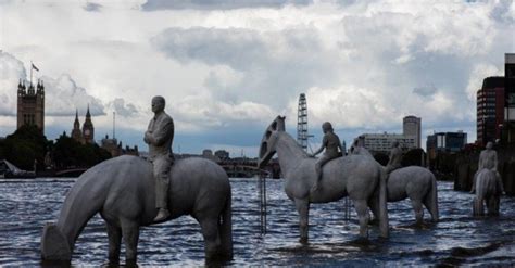 Jason decaires taylor creates underwater sculptures and installations that help restore equilibrium to after graduating with a degree in sculpture from the london institute of arts, taylor went on to. Rising Tide Jason deCaires Taylor Sculpture 3 « Inhabitat ...