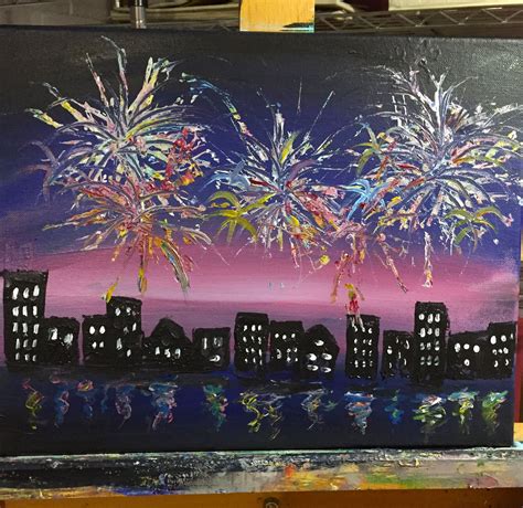 Cri Fireworks Painting Firework Painting Fireworks Painting