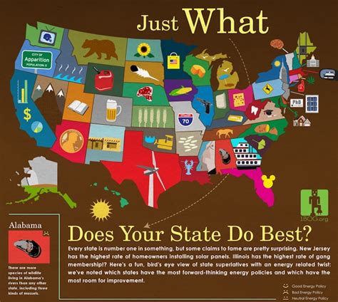 Infographic What Does Your State Do Best