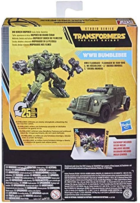 Transformers Studio Series 26 BB Buzzworthy WWII Bumblebee Deluxe