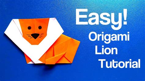 Origami Ideas How To Make Paper Origami Lion