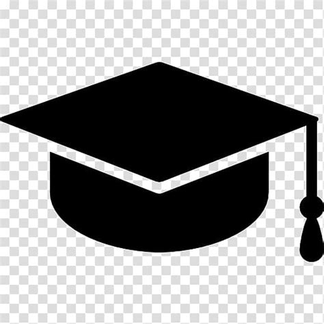 Square Academic Cap Graduation Ceremony Hat Toga Transparent
