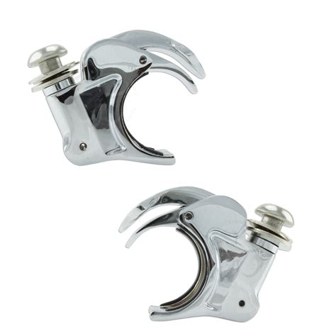 2x 41mm Quick Release Windshield Clamps Harley Davidson Fxdwg 1450 Wide
