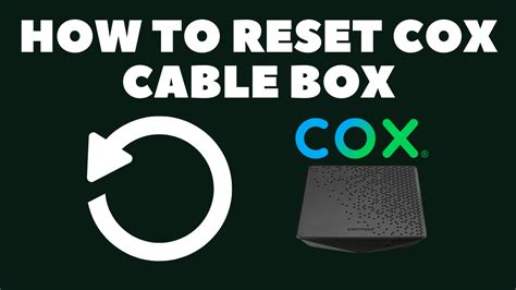 How To Reset Cox Cable Box In Seconds Robot Powered Home