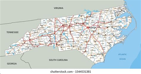 Road Map Of North Carolina Oakland Zoning Map