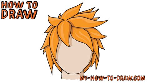 Spiky Hair Drawing At Getdrawings Free Download