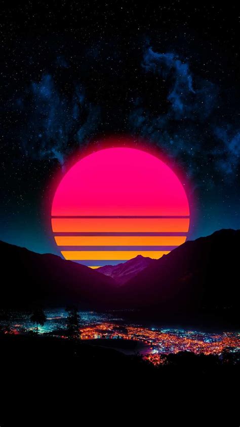 Retrowave Mon 4k Iphone Wallpaper Iphone Wallpapers