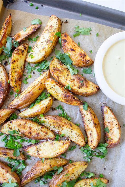 Sugar, fresh ginger, rice vinegar, low sodium soy sauce, toasted sesame oil. Roasted Potato Wedges with Mustard Tahini Dipping Sauce ...