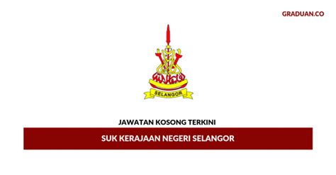 Yb dato' asman shah bin abd. Permohonan Jawatan Kosong SUK Kerajaan Negeri Selangor ...