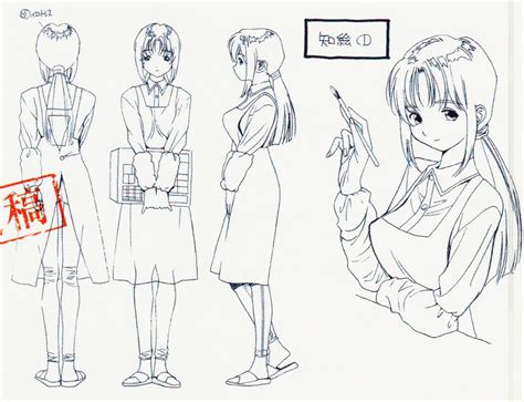 80sanime — Settei Character Design Sheets For Golden Boy