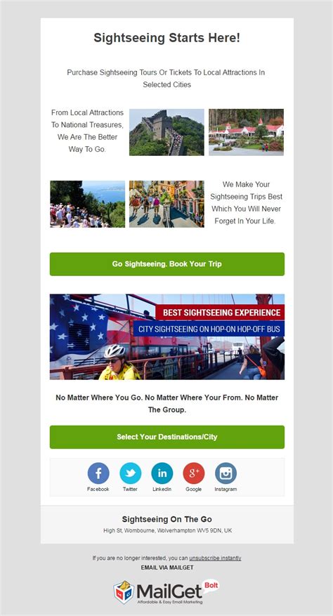 10 Best Travel Email Templates For Tourism Agencies Formget