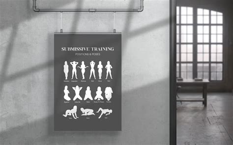 submissive training positions and poses digital pdf art file etsy australia