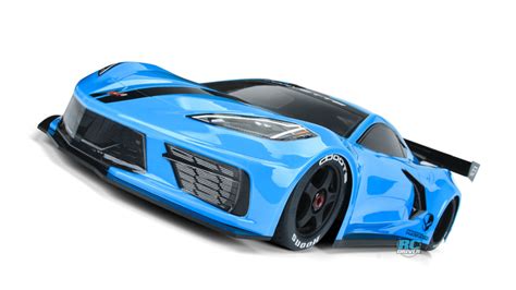 Protoform 17 Scale Chevrolet Corvette C8 Clear Body Rc Driver