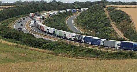 Live Port Of Dover And Eurotunnel Traffic Updates On The M20 And A20 Due To Ongoing Delays