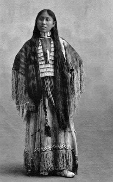 A Cheyenne Woman Woxie Haury In A Ceremonial Three Hide Dress Via Aboriginal And Tribal