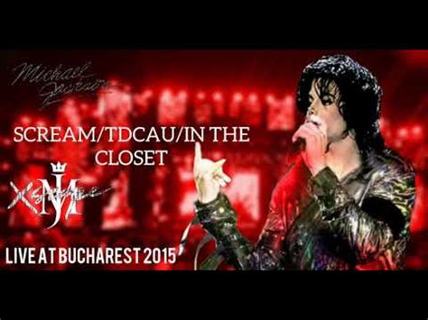 Michael Jackson Scream TDCAU In The Closet Xscape World Tour 2015
