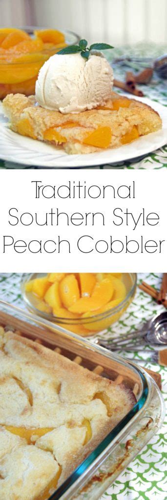 This easy peach cobbler (canned or fresh peaches) is the perfect southern peach cobbler recipe with sweet spiced peaches and homemade butter pie crust. Southern Peach Cobbler Recipe - Suburbia Unwrapped