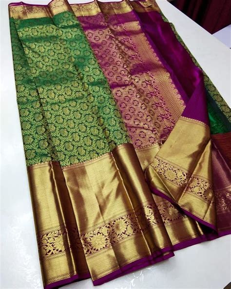 Pure Kanchipuram Silk Sarees Handwoven With Bridal Pattern 16499 Market Price 23000 Saree