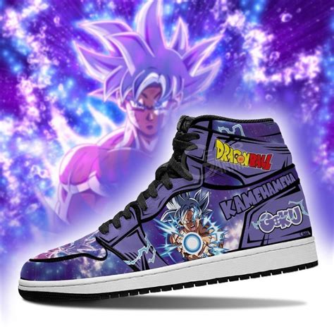 Goku Ultra Instinct Sneakers Dragon Ball Anime Shoes Fan Mn05