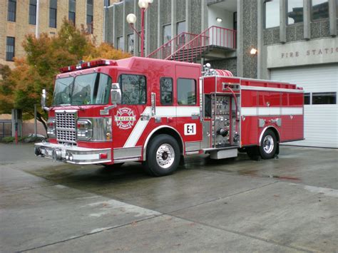 Tacoma Fire Department Engine Ladder