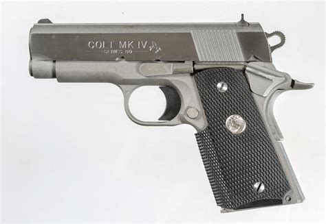 Lot Colt Lightweight Officers Acp Pistol 45 Acp