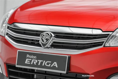 The price of maruti suzuki ertiga diesel variants starts at rs. Proton Ertiga MPV launched in Malaysia - RM59k-65k proton ...