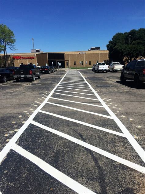 Mesquite Tx Parking Lot Striping Alliance Pavement Marking