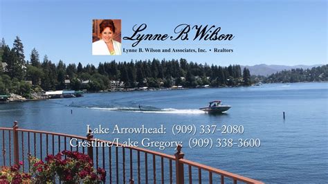 Lake Arrowhead Real Estate • Lynne B Wilson Youtube