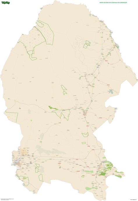 Mapa De Monclova En Coahuila Con Vista Satélite