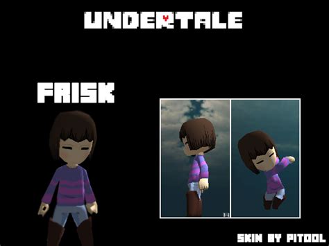 Attack On Titan Custom Skins View Topic Undertale Frisk On Male Model