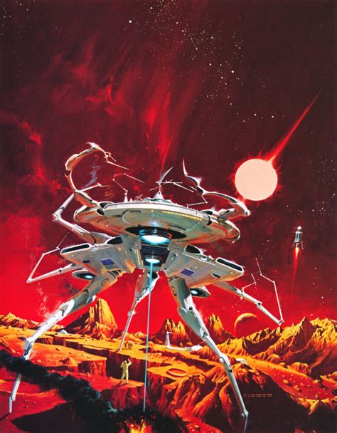 70s Sci Fi Art Martinlkennedy Vincent Di Fate ‘putting Up