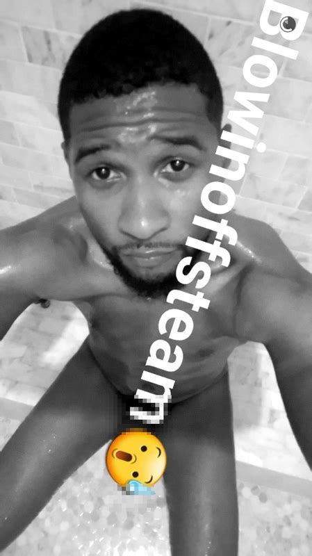 Ushers Naked Selfie Star Needed 2 Emojis To Cover Up Not 1