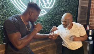 Mike Tyson Believer In Francis Ngannous Boxing Skills After Training