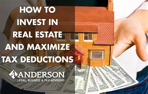 How To Maximize Real Estate Tax Deductions Anderson Advisors