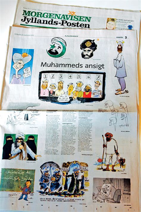 Danish Newspaper Prophet Muhammad Pigs Of The Industry Danish