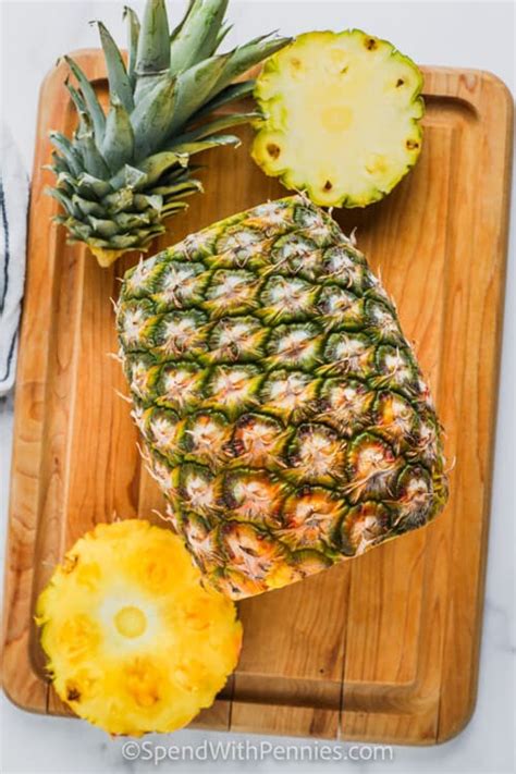 How To Cut A Pineapple Spend With Pennies