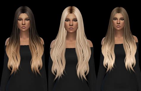 Leo 4 Sims Muse Hair Recolored Sims 4 Hairs