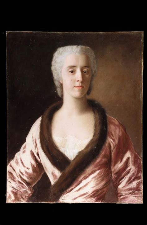 Jean Tienne Liotard Portrait Of A Lady Mutualart