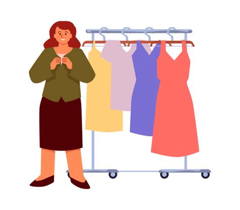 210 Cartoon Of A Fitting Room Stock Illustrations Royalty Free Vector Graphics And Clip Art Istock