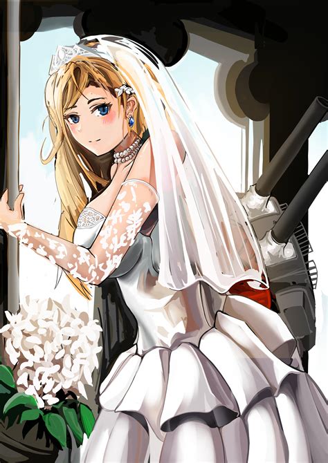 Blushed Lady Hms Hood And Wedding Dress Razurelane