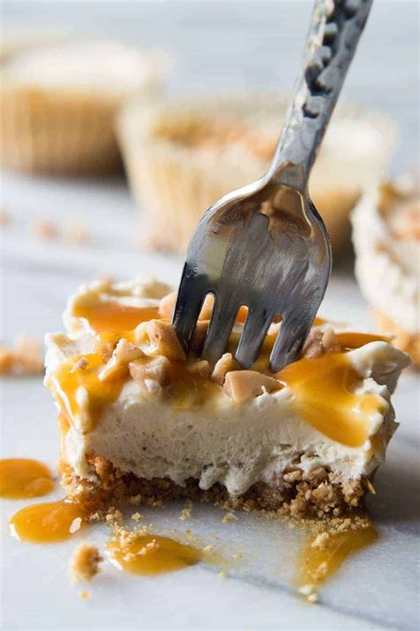 Salted Caramel Toffee Cheesecake Recipe Toffee Cheesecake