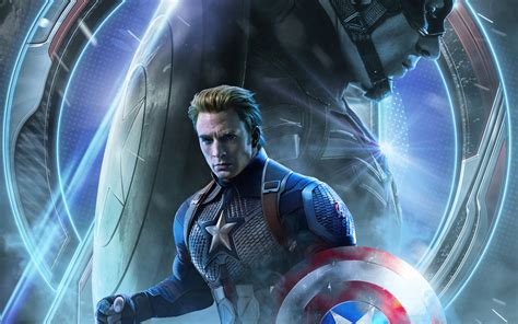 1920x1200 Avengers Endgame Captain America Poster Art 1200p Wallpaper