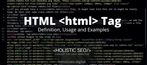 Html Tag Definition Usage And Examples Holistic Seo