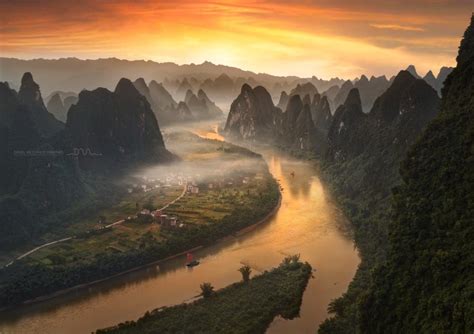 River Of China By Daniel Metz On 500px Sky Landscape Landscape Cool