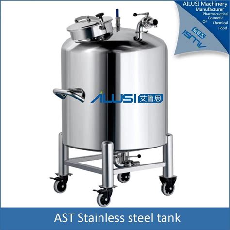 Movable Storage Tank Stainless Steel Pressure Storage Tank Petrol Tank
