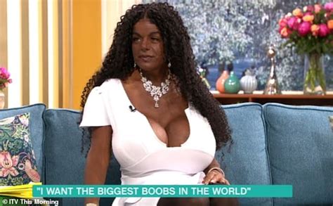 woman says she wants the biggest breasts in the world daily mail online