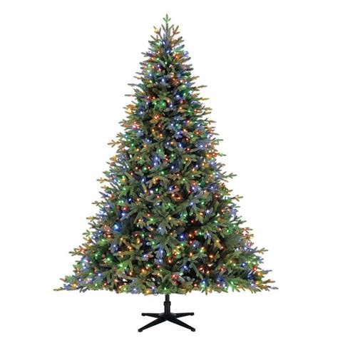 Home Accents Holiday 75 Ft Pre Lit Led Mcclain Spruce Artificial